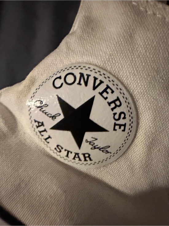 Converse Other - Converse Chuck Taylor All Star White Black Patch Sneaker